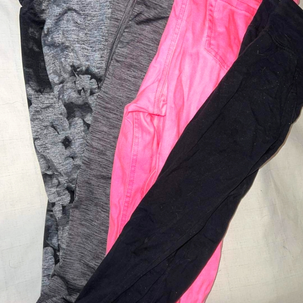 Girls leggings size 10/12